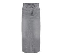 ONLY Onlolivia Hw Wide RW Skirt DNM SIK Jupe en Jean Haute et Taille élastique, Gris Clair Denim, L Femmes