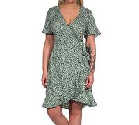 Only Onlolivia S/S WVN Noos Robe, Hedge Green, 42 Femme