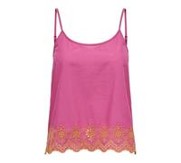 ONLY Onlou Life EMB Débardeur Singlet PTM pour Femme, Fuchsia, S