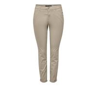 ONLY Onlparis Reg Chino Pant PNT Noos, Humus, 42W x 30L Femme