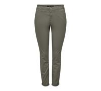 ONLY Onlparis Reg PNT Noos Pantalon Chino, Olive fumée, 34W / 30L