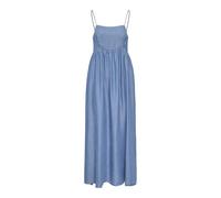 Only Onlpema Long String Smock Dress Robe Longue, Bleu Jeans Clair, XL Femmes