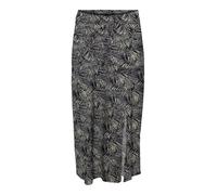 ONLY Onlpiper Life Midi Jupe Fendue Noos Ptm, Noir, M Femme
