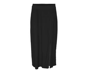 Only Onlpiper Life Noos Ptm Jupe midi Fendue, Noir, 3XL