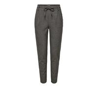 ONLY Onlpoptrash-Dell Easy Mel Pantalon TLR, Noir/détails : mélange de Poivre Blanc et Marron foncé, M x 32L Femme