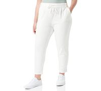 Only Onlpoptrash Life Easy Col Pant PNT Noos Pantalon Femme - Blanc (Cloud Dancer) - M / 32L