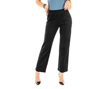 ONLY ONLPOPTRASH-Suki Life MW Pant PNT Noos Pantalon décontracté, Noir, L Femme