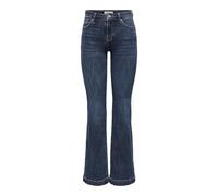 Only Onlpower DNM Gen332 Onlpower Mid Flared Pushup DNM Gen332 Onlpower Mid Flared Pushup DNM Gen332, Bleu foncé Denim, XL / 32L