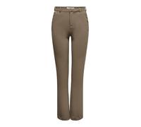 ONLY ONLRAFFY-YO Life Mid STR Pant TLR Noos Pantalons, Fossil, M/32 aux Femmes