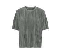ONLY Onlravenna S/S Noos JRS Haut plissé, Agave Green, L