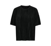 ONLY Onlravenna S/S Plisse Top Noos JRS, Noir, M