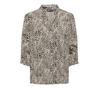 ONLY Onlraya WVN Noos T-Shirt féminin avec Coupe Droite et Manches 3/4, Pumice Stone, XS Femmes