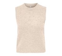 ONLY Onlrenata SL O-Neck Pearl Vest KNT, Gris Whitecap, S Femme