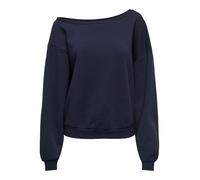 Only Sweatshirt ONLRHINA oversize à une épaule bleu marine femme XL