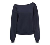 Only Onlrhina L/S One Shoulder SWT Noos pour Femme, Bleu Nuit, M