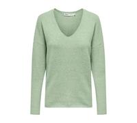 ONLY Onlrica Life L/S KNT Noos Pull à col en V, Vert Laurel, L