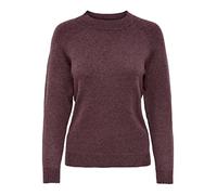 ONLY ONLRICA Life L/S Pullover KNT Noos Pull-Over, Rose/Marron, S Femme