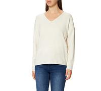 ONLY ONLRICA Life L/S V-Neck PULLO KNT Noos Cardigan, Mélange de Bouleau, M Femme