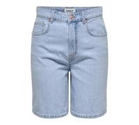 ONLY Onlrobyn Hw DNM PIM Oy Short Long pour Femme, Bleu Jeans Clair, S