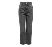 ONLY ONLROBYN MW STR LO AK CRO132 DNM Noos, Dark Grey Denim, 32W x 30L