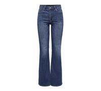 ONLY ONLROSE HW Retro Flared DNM GUA192 Noos Jeans, Medium Blue Denim, S / 32L Femme