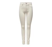 ONLY Onlrose Hw Skinny DNM Gua019 Noos Jeans, Ecru, M x 32L Femme