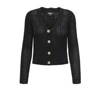ONLY Onlroselia Ls V-Neck Cardi KNT Nca, Noir, L Femme