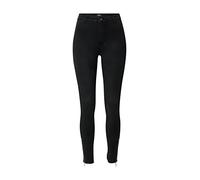 ONLY Onlroyal Hw SK Hem Zip Clean La Pimbox Jean, Noir délavé, M x 30L Femme