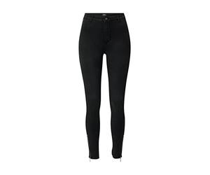ONLY Onlroyal Hw SK Hem Zip Clean La Pimbox Jean, Noir délavé, S x 32L Femme