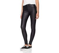 Only Onlroyal Hw SK Rock Coated PIM Noos Jeans, Noir, S / 30" (Taille de l'étiquette: 32 / XS) Femme