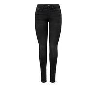 Only ONLROYAL Life REG SK DNM BJ13963 Noos Jeans, Black Denim, XS / 30 aux Femmes