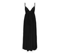 ONLY Onlsadia Life Robe Maxi pour Femme avec Bretelles et nœud, Noir, S