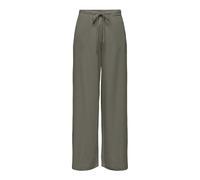 ONLY Onlsakura Pantalon Ample à Pull Up pour Femme, WVN, Olive Fumé, L