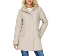 Parka femmes Only ONLSALLY RAINCOAT Beige EU XL