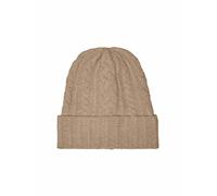 ONLY ONLSALLY Life Cable Knit Beanie Chapeau, Nomad, Taille Unique Femme