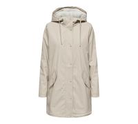 ONLY Onlsally OTW Noos Veste de pluie pour femme, Oatmeal/White Teddy, S
