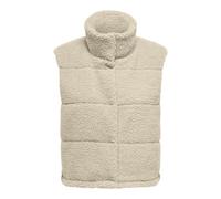 ONLY ONLSANDRA Gilet en Peluche | Sans manches, Casual, Température maximale 30°C programme normal