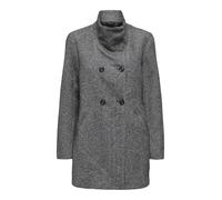 ONLY Onlsedona Life Sophia DB Coat CC OTW Manteau Court, Gris foncé mélangé, M Femme