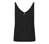 ONLY Onlshina SL Glitter Top KNT, Noir, XS Femmes