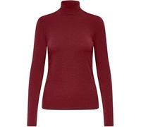 ONLY ONLSIA L/S ROLL Neck Top Box JRS, Cabernet/mélangé, XL
