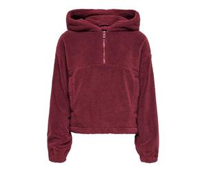 ONLY Onlsiena Teddy Anorak Life CC OTW, Bordeaux, x_l Femmes
