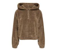 ONLY Onlsiena Teddy Anorak Life CC OTW, Cocoa crème, M Femmes