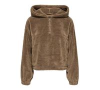 ONLY Onlsiena Teddy Anorak Life CC OTW, Cocoa crème, S Femmes