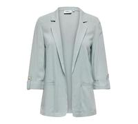 ONLY Onlsiesta 3/4 Open Linen BL Blazer TLR, Bleu foncé, 40 Femmes