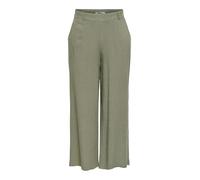 ONLY Onlsiesta Hw Linen BL Clean Culotte PNT, Vert Lichen, S Femmes