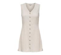 ONLY Onlsiesta Linen Blend SL Robe Courte PNT pour Femme, Beige Clair, M