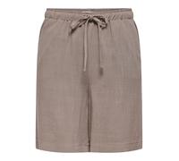 Only Short en lin femme Siesta MW Pull-Up Gris XS