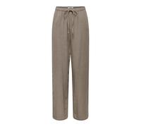 ONLY Onlsiesta MW Pull-up Linen BL PNT Noos Pantalon Basique à Coupe Droite avec Taille Moyenne, Walnut, M / 30L Femmes