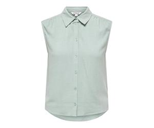 ONLY Onlsiesta S/L Linen BL T-Shirt PNT Noos Femme