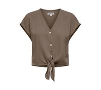 ONLY Onlsiesta SS Knot Lin BL T-Shirt PNT Noos